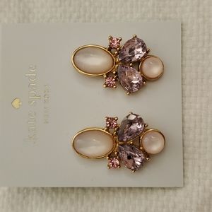 NWT Kate Spade glitzy spritz peirced earings